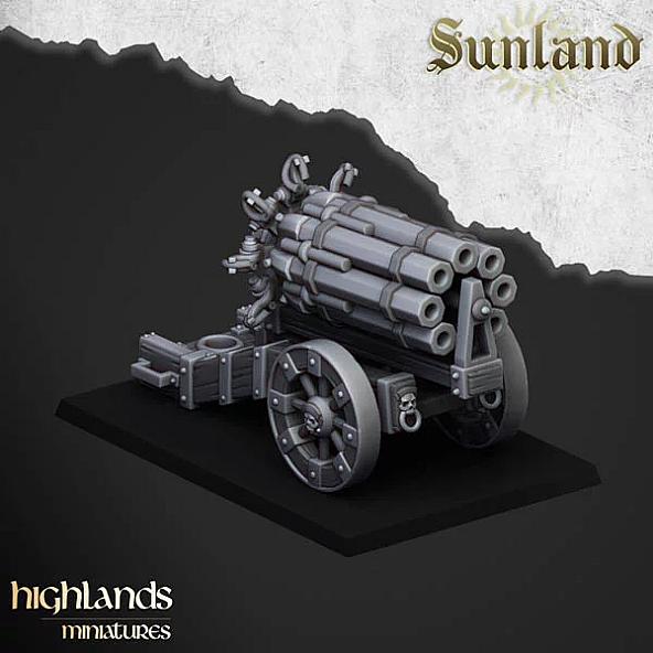 Sunland Volley Gun - 3D Printed in Multiple Materials - View 1 | MoltenHub