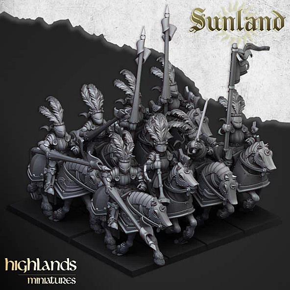 Sunland Knights - 3D Printed in Multiple Materials - View 1 | MoltenHub