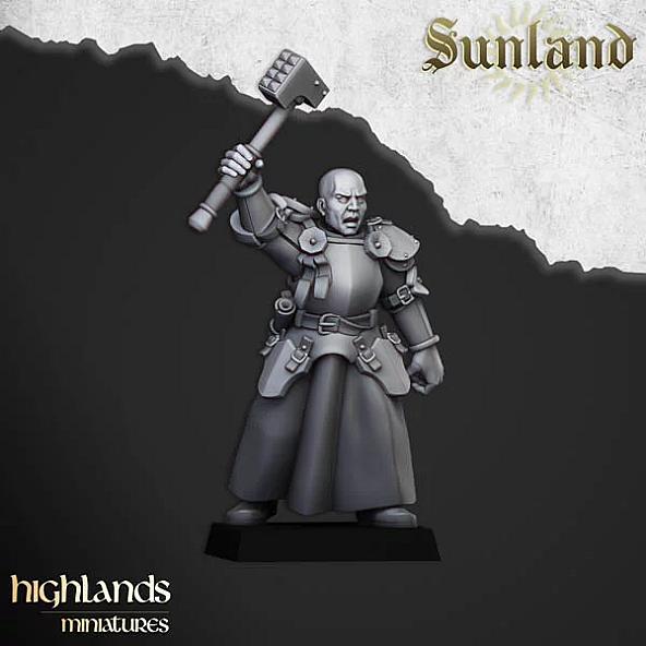 Sunland Priest - 3D Printed in Multiple Materials - View 1 | MoltenHub