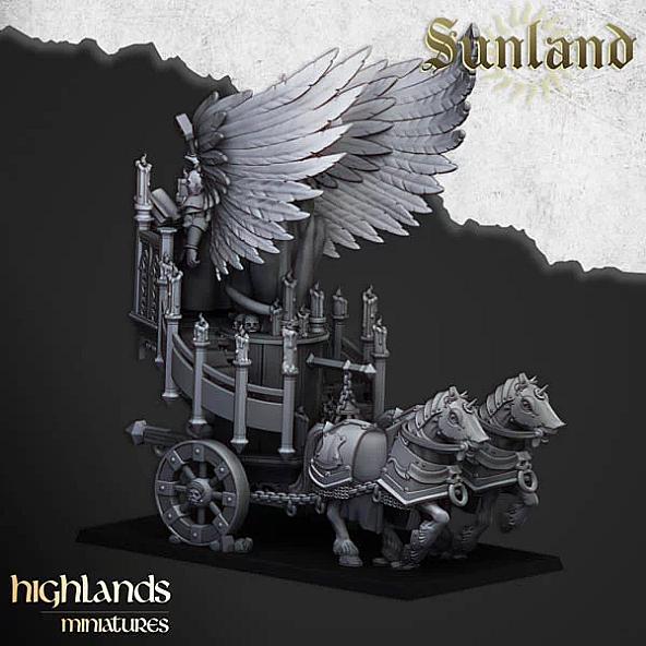 Sunland Altar on Chariot - 3D Printed in Multiple Materials - View 1 | MoltenHub