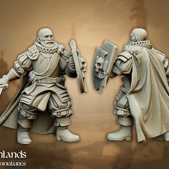 Marshal - 3D Printed in Multiple Materials - View 1 | MoltenHub