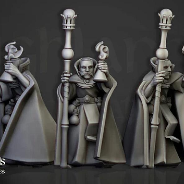 Mage of Alchemy - 3D Printed in Multiple Materials - View 1 | MoltenHub