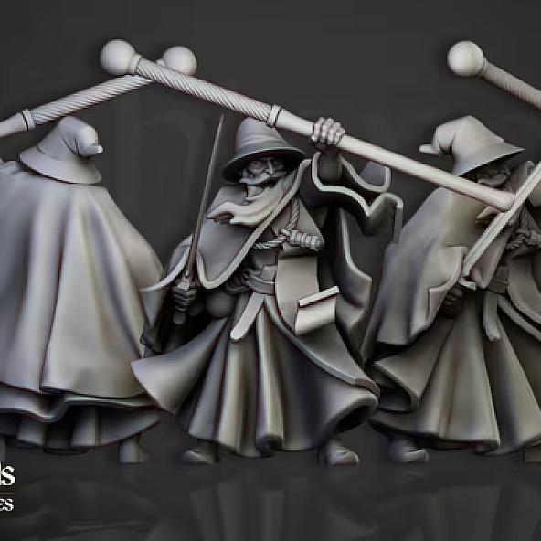 Mage of Healing - 3D Printed in Multiple Materials - View 1 | MoltenHub