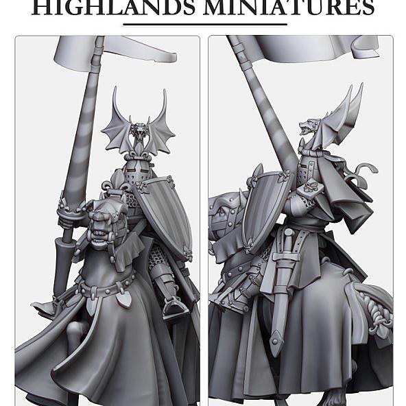 Sir Jaume, Duke of Gallia - 3D Printed in Multiple Materials - View 1 | MoltenHub