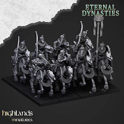 Ancient Skeletal Cavalry with Bows