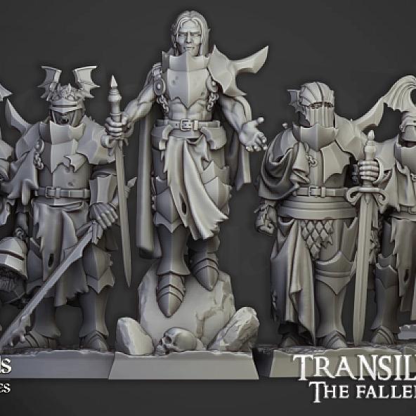 Vampire Neophyte Unit - 3D Printed in Multiple Materials - View 1 | MoltenHub