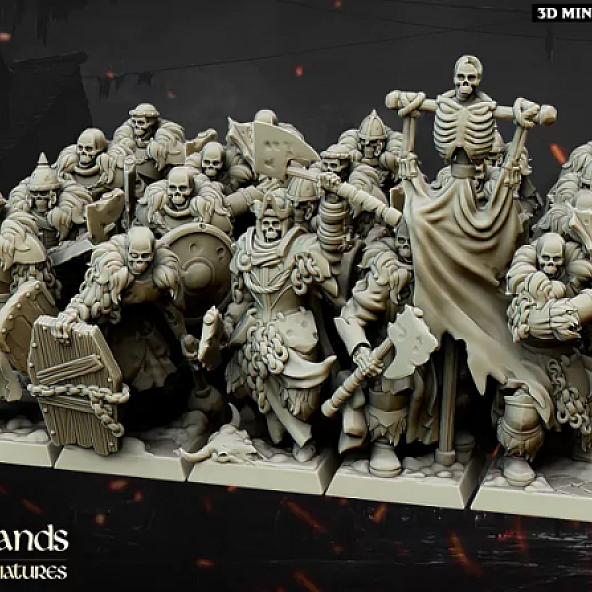 Undead Blackwatch - 3D Printed in Multiple Materials - View 1 | MoltenHub