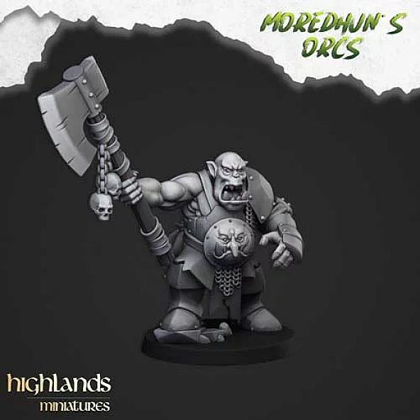 Borgok Skullcrusher - 3D Printed in Multiple Materials - View 1 | MoltenHub