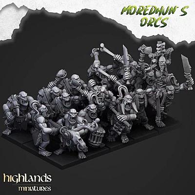 Cave Orcs with Hand Weapons