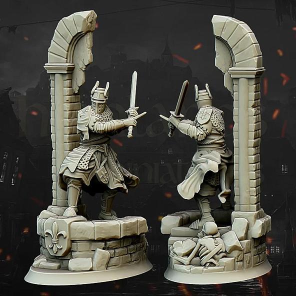 Duncan of Craighan - 3D Printed in Multiple Materials - View 1 | MoltenHub