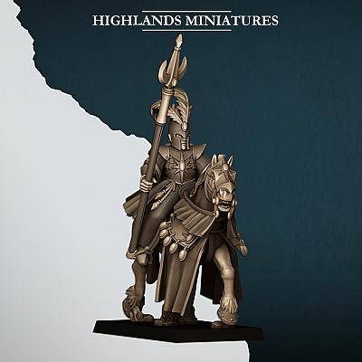 Mounted Aegean Mage on Horse