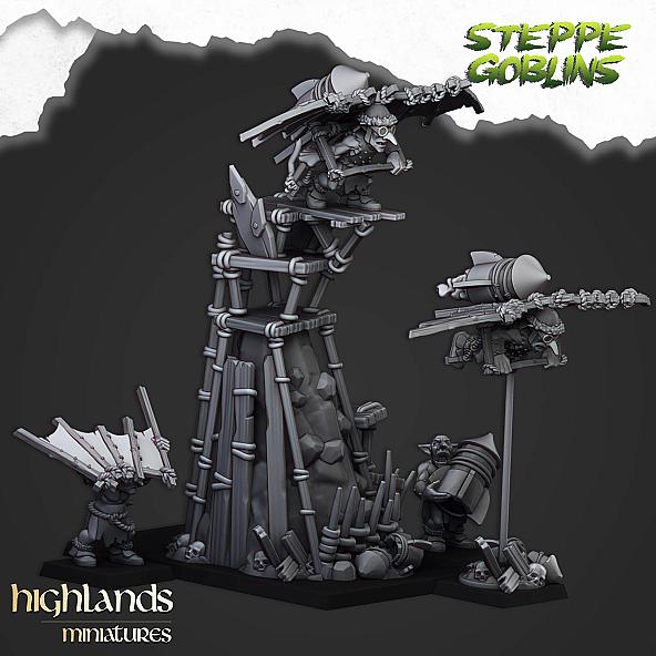 Flying Steppe Goblins - 3D Printed in Multiple Materials - View 1 | MoltenHub