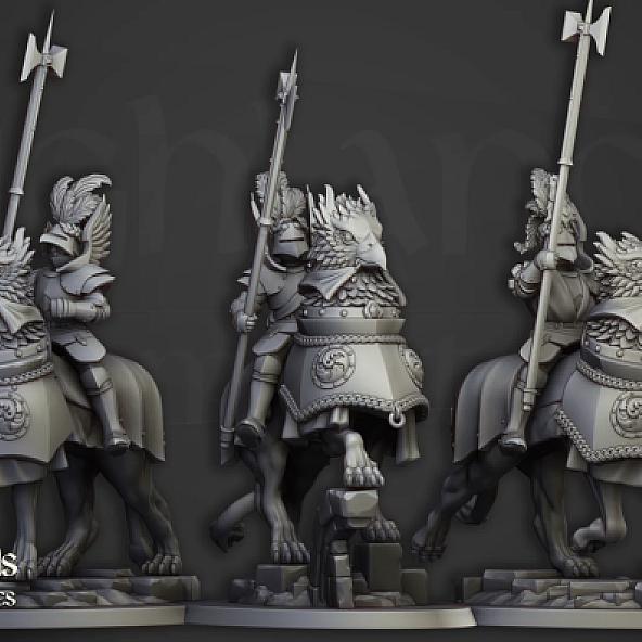 Knights of the Rising Sun - 3D Printed in Multiple Materials - View 1 | MoltenHub