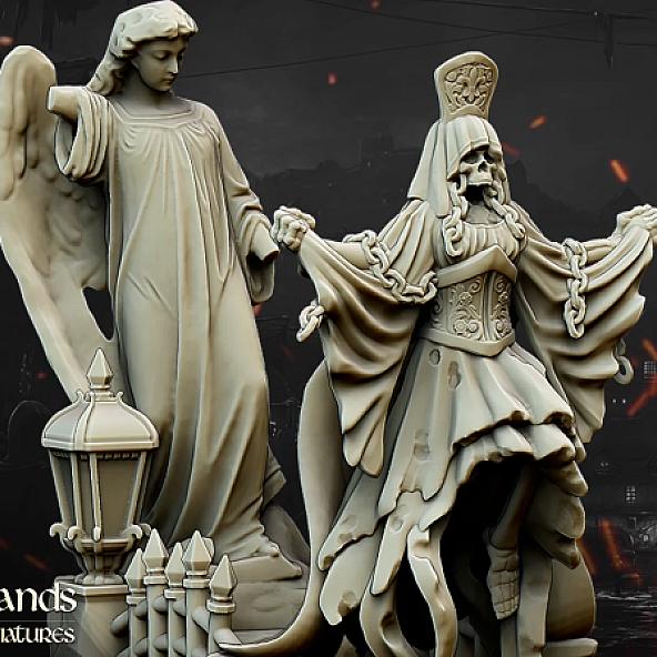 Lady Violet - 3D Printed in Multiple Materials - View 1 | MoltenHub