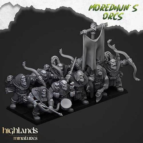 Orc Archers - 3D Printed in Multiple Materials - View 1 | MoltenHub