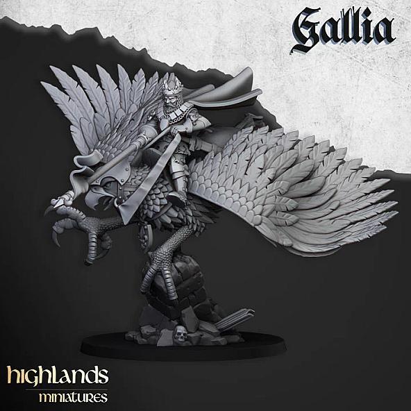 Robert the Gallia - 3D Printed in Multiple Materials - View 1 | MoltenHub
