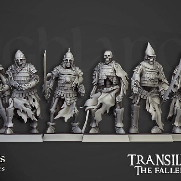 Skeleton Boyar Guard - 3D Printed in Multiple Materials - View 1 | MoltenHub