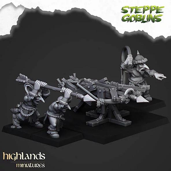 Steppe Goblins Big Crossbow - 3D Printed in Multiple Materials - View 1 | MoltenHub