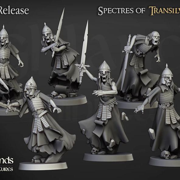 Wraiths - 3D Printed in Multiple Materials - View 1 | MoltenHub