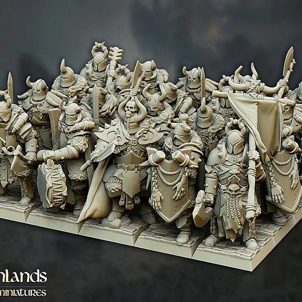Varyag Warriors - 3D Printed in Multiple Materials - View 1 | MoltenHub