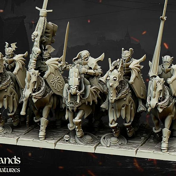 Vampire Knights v2 - 3D Printed in Multiple Materials - View 1 | MoltenHub