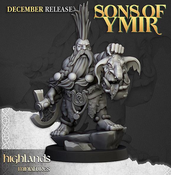 Dwarf Trollseeker - 3D Printed in Multiple Materials - View 1 | MoltenHub