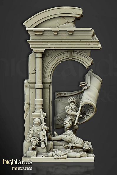 The Last Stand - 3D Printed in Multiple Materials - View 1 | MoltenHub