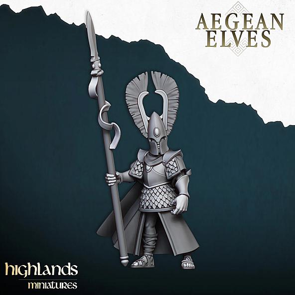  Aegean Elf Prince - 3D Printed in Multiple Materials - View 1 | MoltenHub