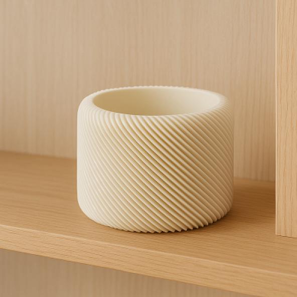 Doniczka Klaudia - 3D Printed in Multiple Materials - View 1 | MoltenHub