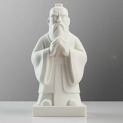 Confucius Statue - The Great Sage - 孔子 - Home Decor