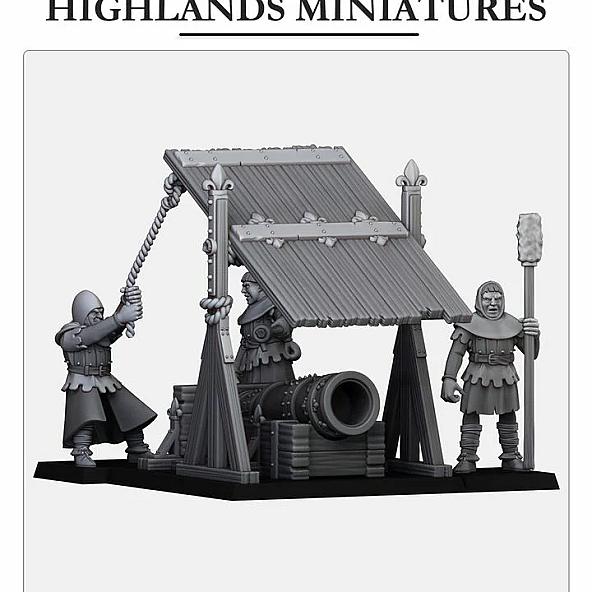 Gallia Bombard - 3D Printed in Multiple Materials - View 1 | MoltenHub