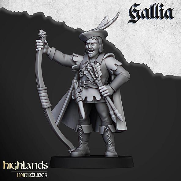 Robin Hood - 3D Printed in Multiple Materials - View 1 | MoltenHub