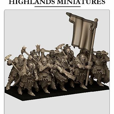 Mergenheim Knights on Foot