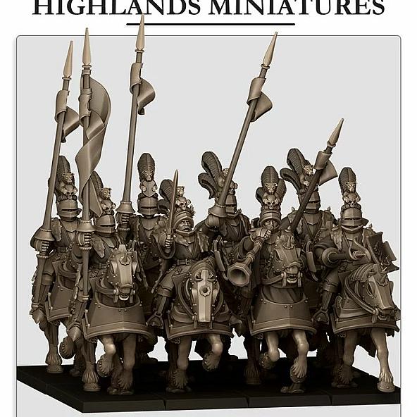 Sunland Fierce Claw Knights - 3D Printed in Multiple Materials - View 1 | MoltenHub